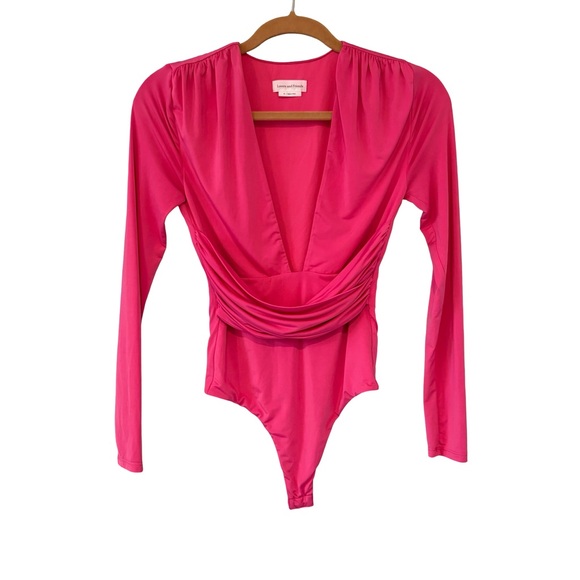 Lovers and Friends Anya Bodysuit - Hot Pink, Sz XS - Picture 3 of 14